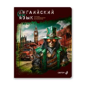Тетрадь предметная Английский язык 48л клетка СВЕТОЧ Эволюция, арт. 48Т5/00876