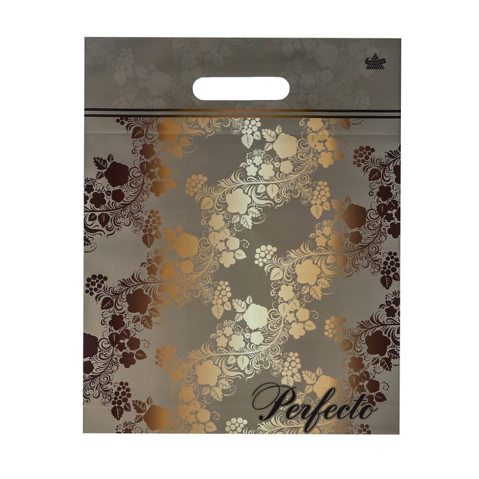 Пакет полиэтиленовый пробивные ручки 30*37 ТИКОПЛАСТИК Перфекто Джентл , арт. 4136836