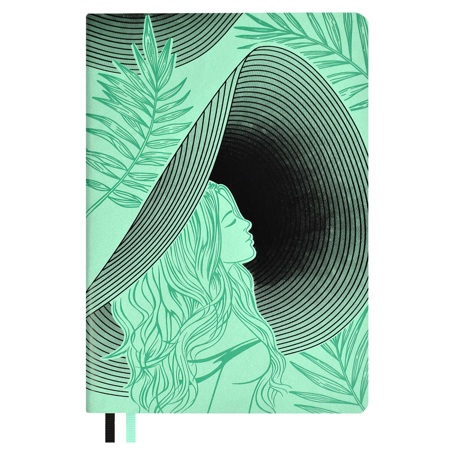 Ежедневник недатированный А5 ФЕНИКС Escalada Виннер интегральная обложка мятный, арт. 64011