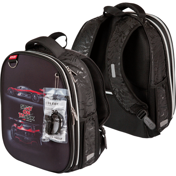 Рюкзак школьный deVENTE Choice Lite Stay On Track каркасный ортопедическая спинка, арт. 7033351