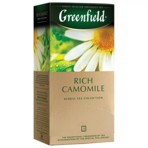 Чай GREENFIELD Rich Camomile  25 пак, арт. 620381/4322