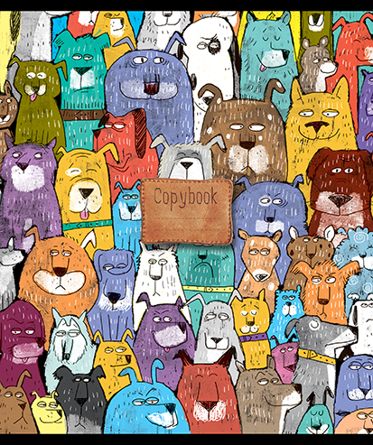 Тетрадь А5 48л клетка ПЗБМ Не как все! ассорти, арт. 028688