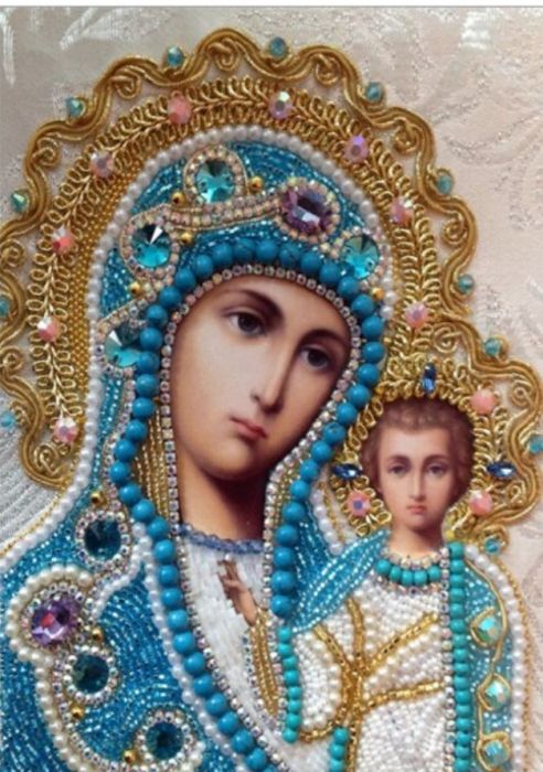 Набор для творчества Алмазная мозаика 30*40 Пресвятая Богородица Казанская ФЕНИКС, арт. 87901