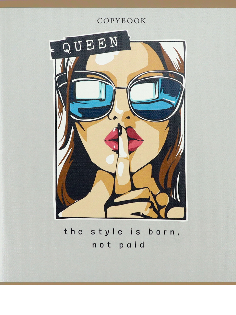 Тетрадь А5 96листов клетка ПРОФ-ПРЕСС Девушки с цветами, арт. 96-9174