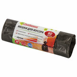 Мешки для мусора 60литров 20шт/упак Любаша ПОЛИМЕР КБ, арт. 605331