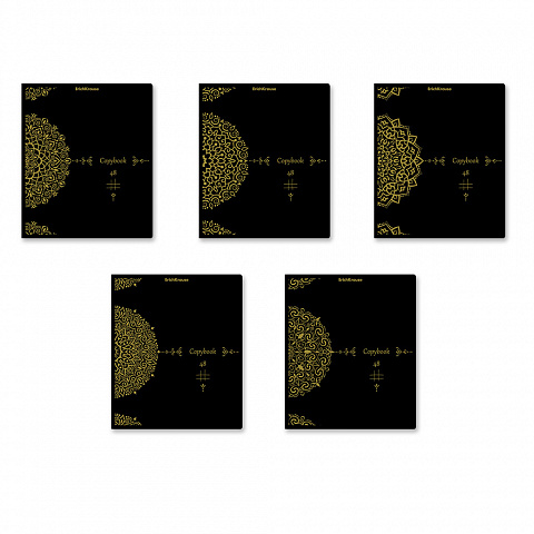 Тетрадь А5 48л клетка ERICH KRAUSE Ornament, арт. 54257