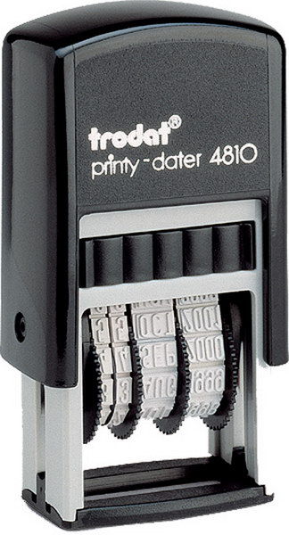 Датер буквенный 70621 TRODAT, арт. 4810/70621