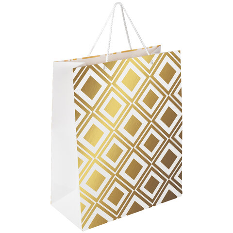 Пакет подарочный 26*32 ЗОЛОТАЯ СКАЗКА Gold Luxury , арт. 608249