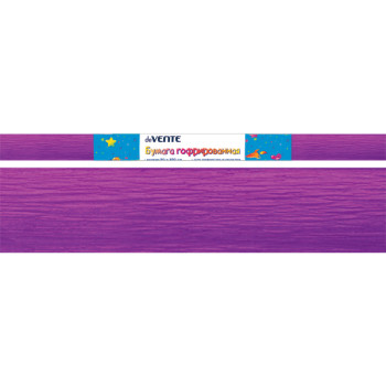 Бумага цветная крепированная 50см*250см deVENTE лиловая, арт. 8040727