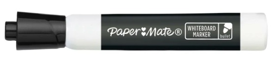 Маркер для доски черный круглый 2мм PAPER MATE, арт. 2071061