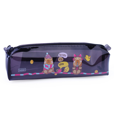Пенал-косметичка 1 отд ХАТБЕР Потому что Капибара, арт. NPk_78314