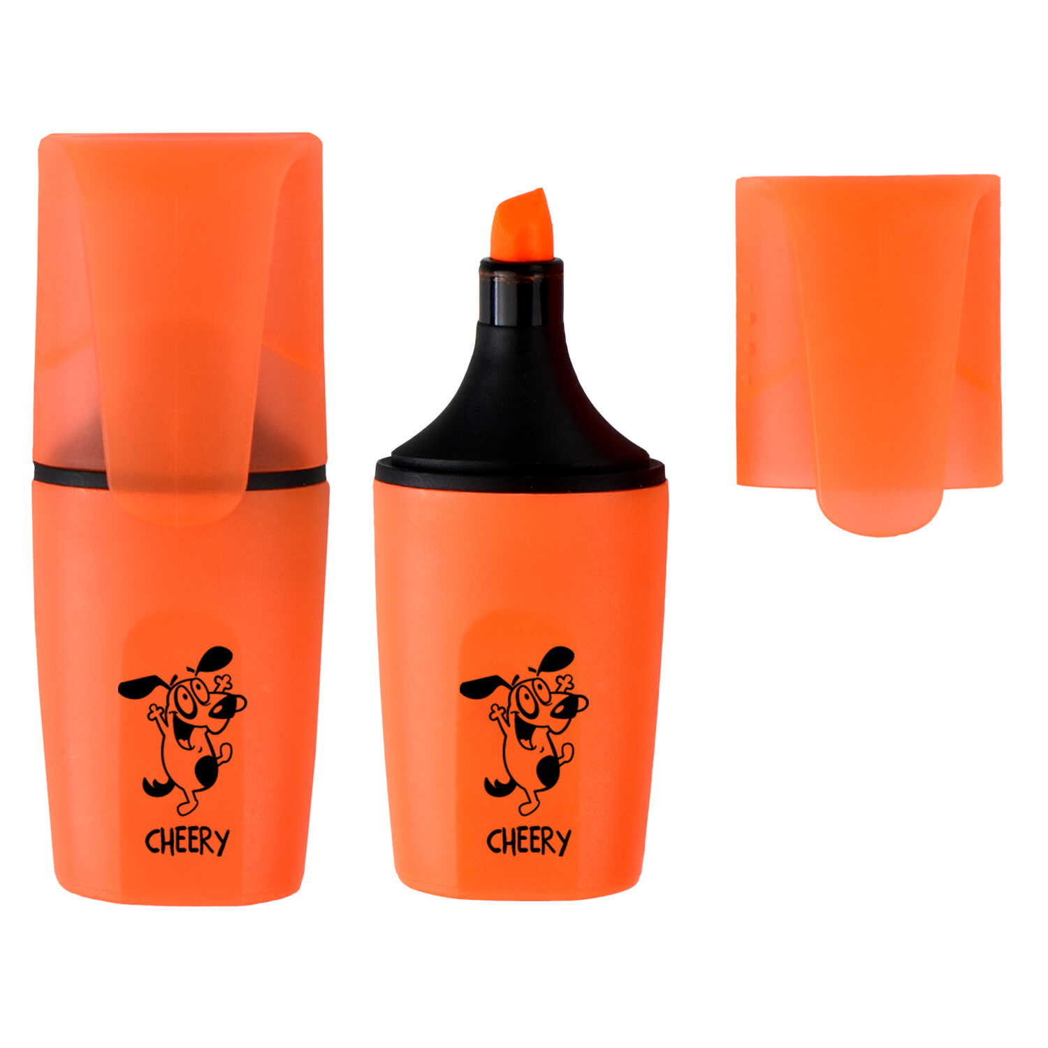 Маркер текстовый ассорти 1-4мм ФЕНИКС Веселые песики мини, арт. 58697