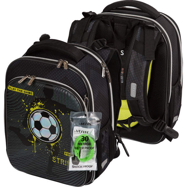 Рюкзак школьный deVENTE Premier Strike каркасный ортопедическая спинка, арт. 7033314