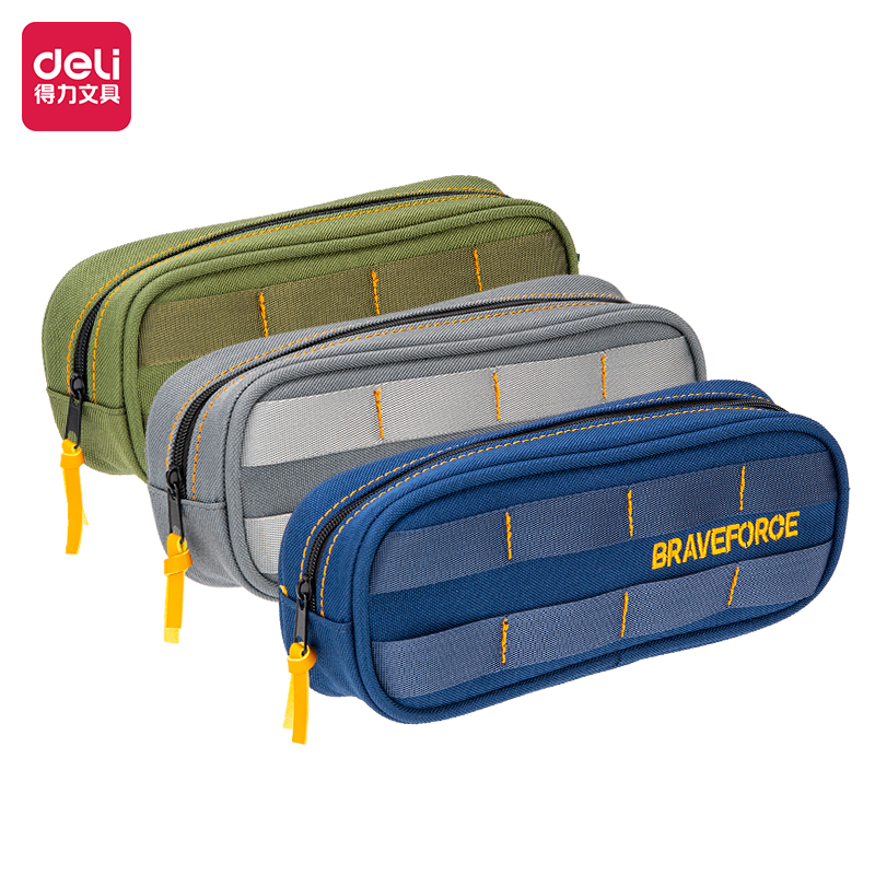 Пенал 1 отделение DELI ассорти, арт. 67162