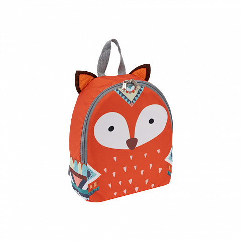 Рюкзак детский ERICH KRAUSE EasyLine Mini Animals Mimi Fox мягкий уплотненная спинка, арт. 51648