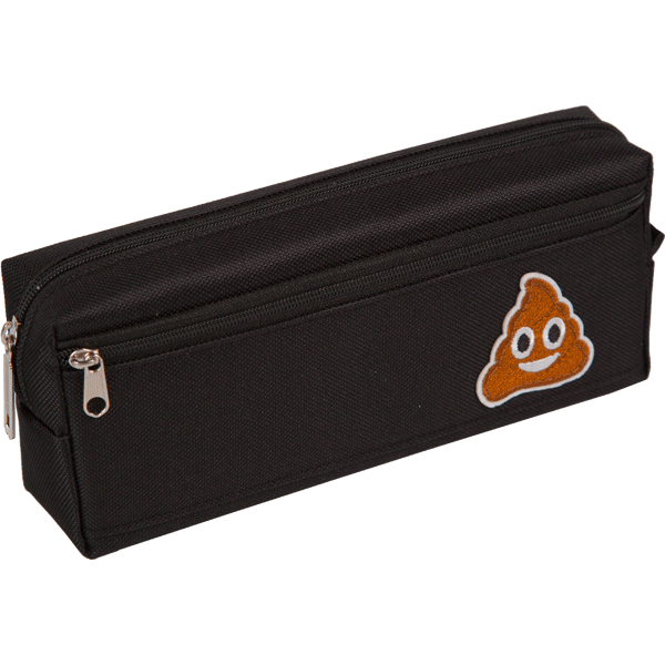 Пенал 1 отделение deVENTE What? с карманом черный, арт. 7029399