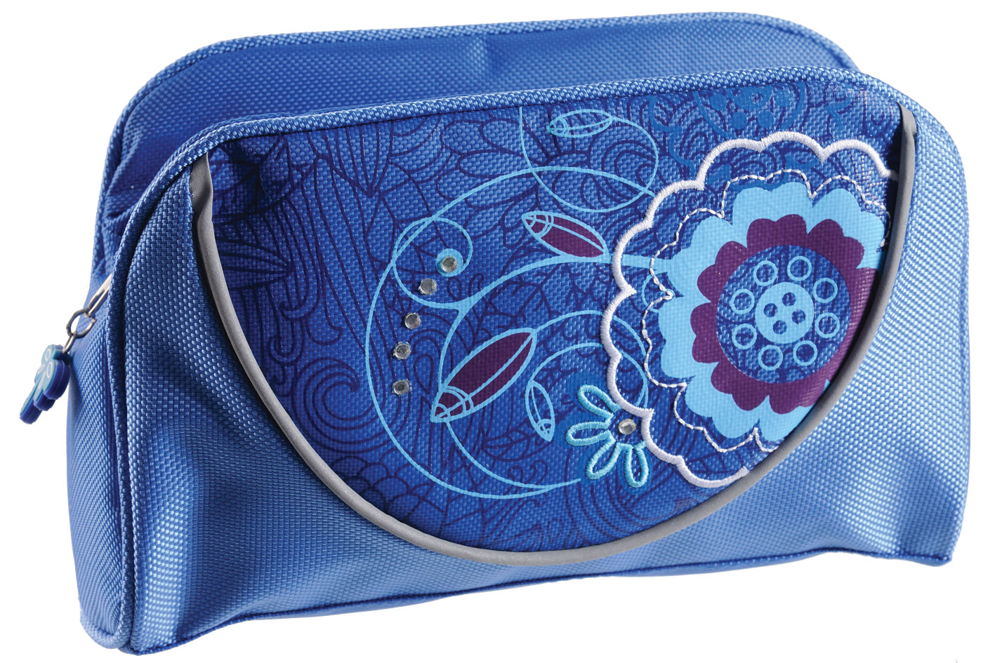 Пенал-косметичка 1 отделение ERICH KRAUSE Ultramarine, арт. 30450