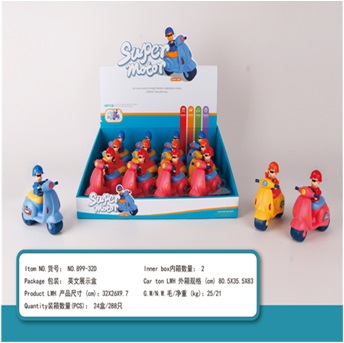 Игрушка Мотоциклист мини ассорти, арт. 899-32D