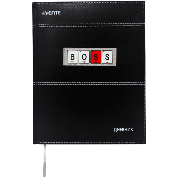 Дневник 1-11 класс твердая обложка искусственная кожа deVENTE Boss, арт. 2022265