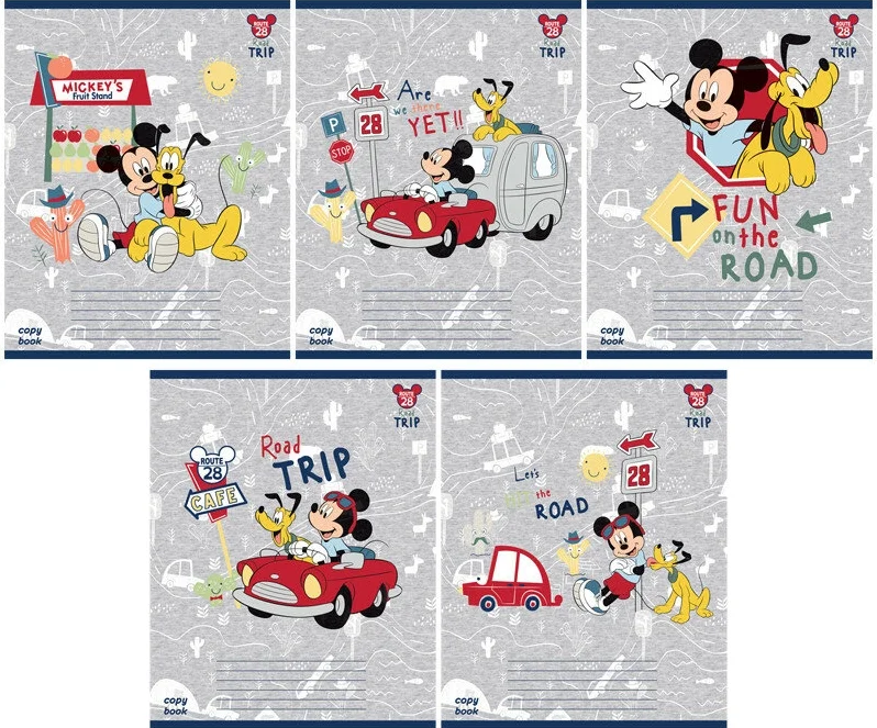 Тетрадь А5 12листов линия АЛЬТ Дисней. Микки Маус, арт. 7-12-992/2