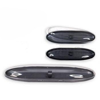 Футляр для подарочной ручки SCHREIBER корпус пластиковый серебряный прозрачная крышка, арт. S-99000-7