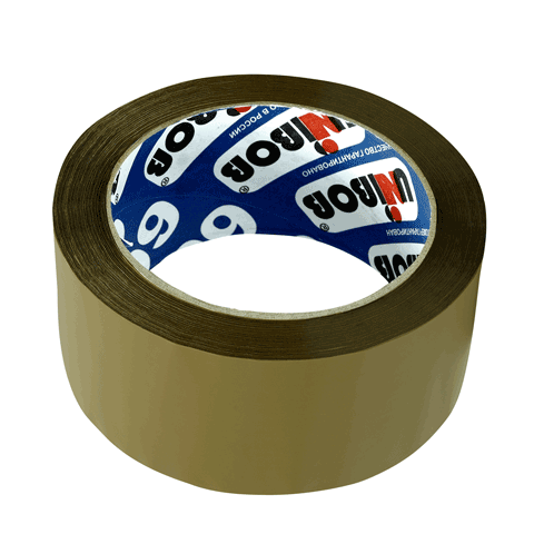 Скотч коричневый 48*66 UNIBOB 600, арт. 220685