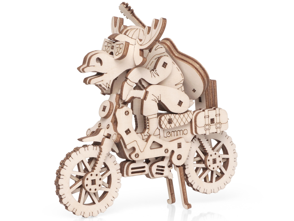 Конструктор деревянный LEMMO Мотолось 45 дет, арт. 0217
