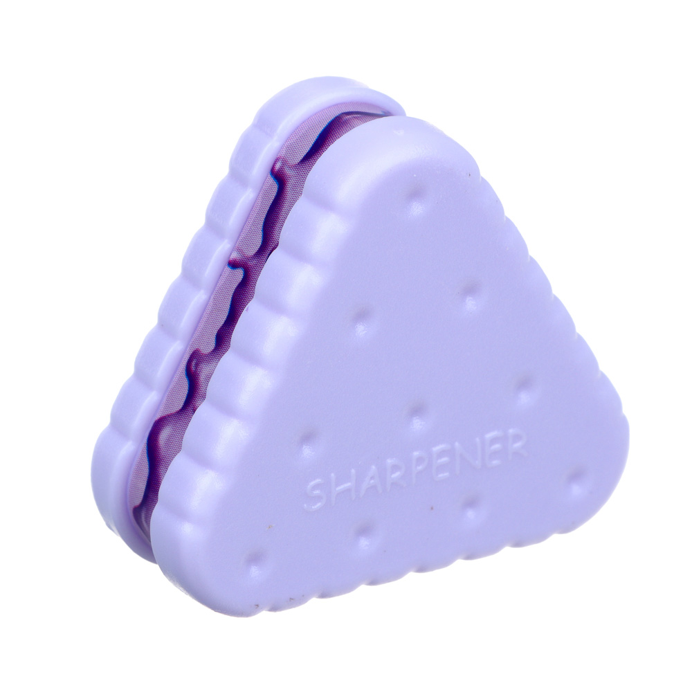 Точилка фигурная с контейнером CLIP STUDIO Печенье ассорти, арт. 576-047