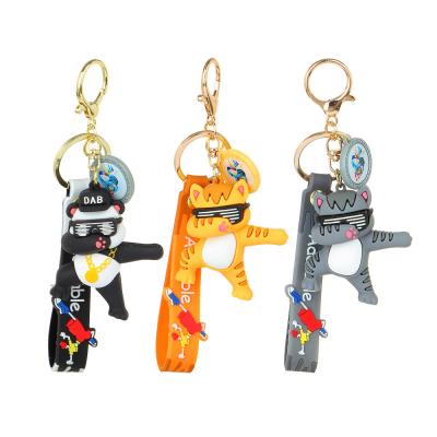 Брелок CLIP STUDIO Зверята в очках с карабином ассорти, арт. 095-003