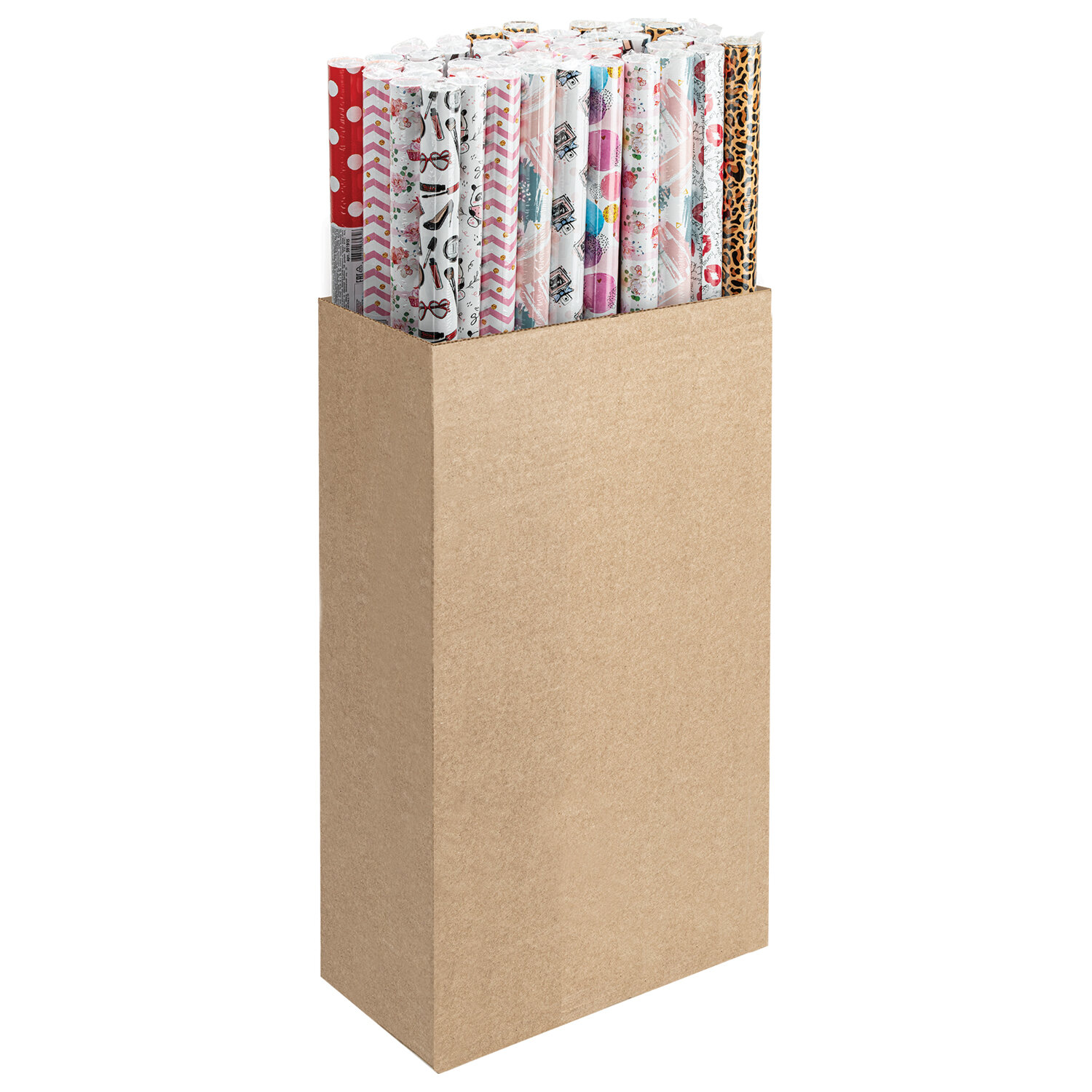 Бумага упаковочная 70*100 ЗОЛОТАЯ СКАЗКА For Women ассорти, арт. 591915