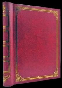 Фотоальбом 23*28 20л магнитный ПОЛИНОМ Classique бордо, арт. FA 20М.005-3