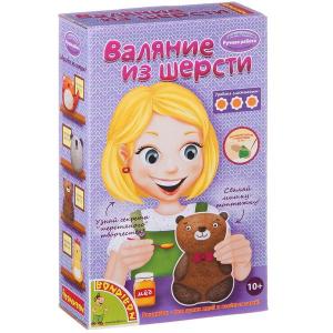 Набор для творчества Валяние из шерсти BONDIBON Мишка, арт. ВВ1575 на сайте «КанцМаркет» Набор для творчества Валяние из шерсти BONDIBON Мишка, арт. ВВ1575