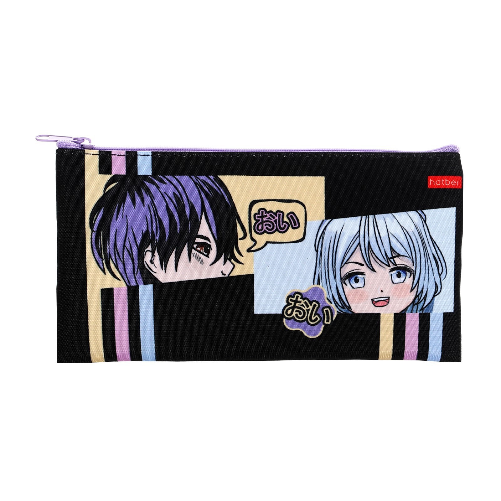 Пенал-косметичка 1 отделение ХАТБЕР Аниме, арт. NPk_18081