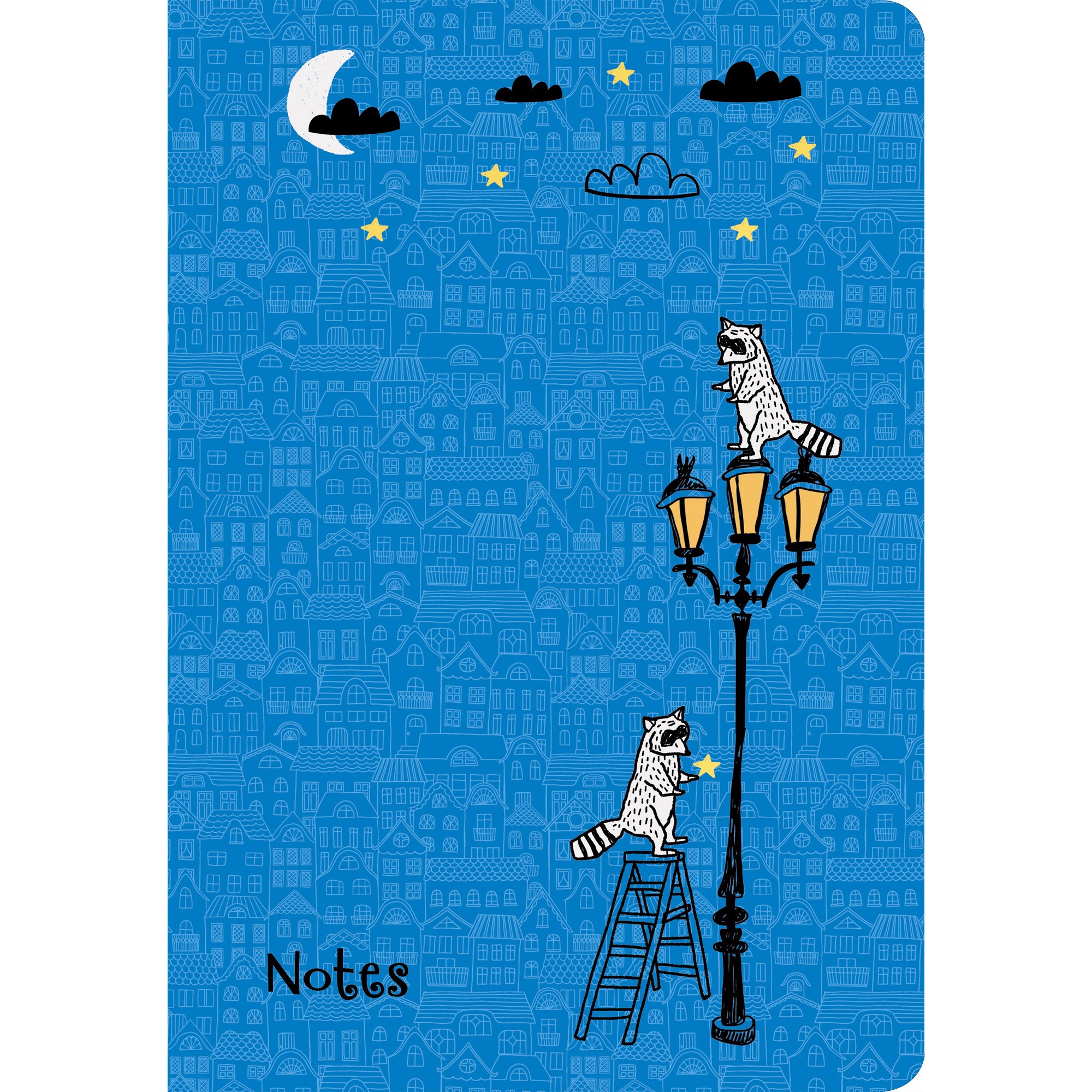 Тетрадь А5 32л клетка LISTOFF Funny Stories №1 soft touch, арт. ТК326958