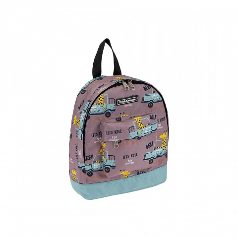 Рюкзак детский ERICH KRAUSE EasyLine Mini Traveling Giraffe мягкий, арт. 51657