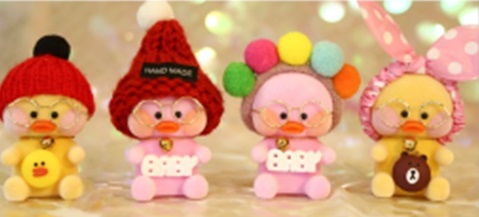 Игрушка Утенок Лалафанфан 10см  ассорти, арт. 