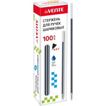 Стержень шариковый синий 142мм 0,7/0,5 deVENTE, арт. 5075300