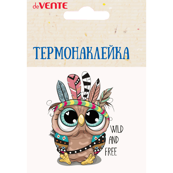 Термонаклейка deVENTE Wild and Free, арт. 8002141