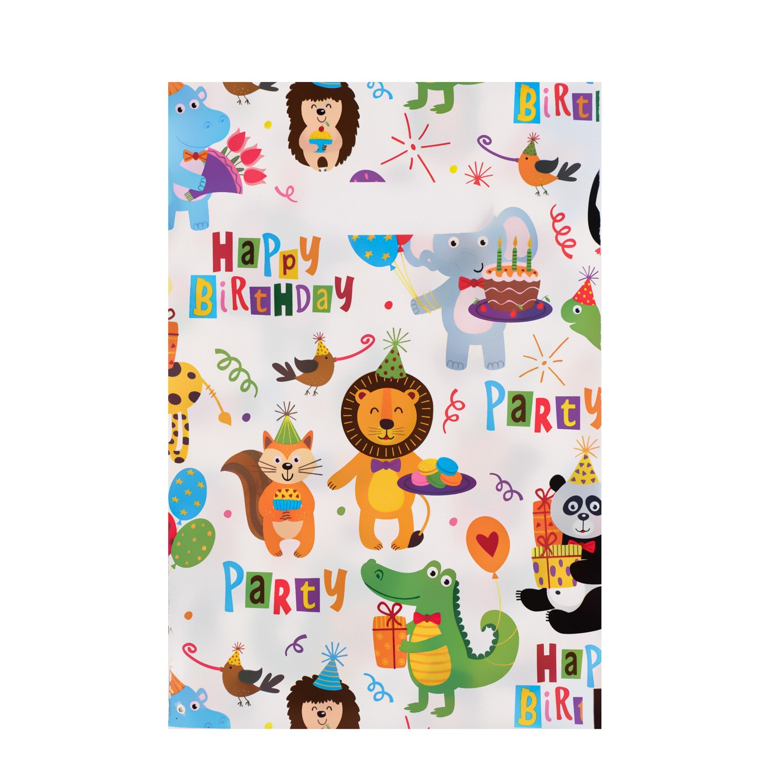 Пакет полиэтиленовый пробивные ручки 20*30 Вечеринка зверят, арт. 7642452