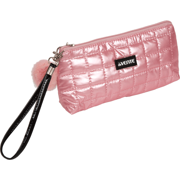 Пенал-косметичка 1 отделение deVENTE Glam розовый, арт. 7026231