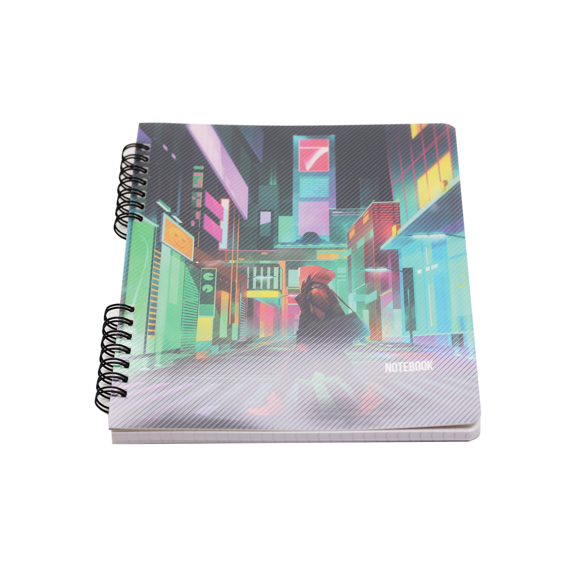 Тетрадь А5 96л клетка спираль LISTOFF My Notes №5, арт. ТПМН596103