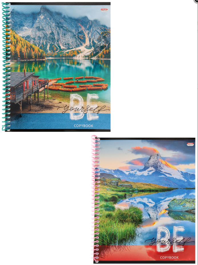 Тетрадь А5 60л клетка спираль ПРОФ-ПРЕСС Безмятежные горы ассорти, арт. 60-6152