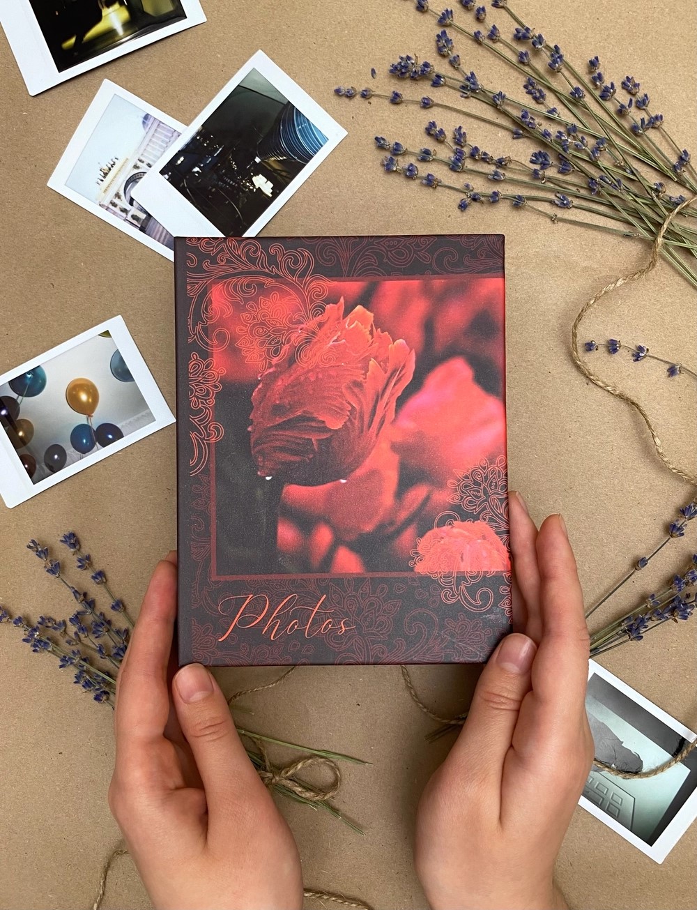 Фотоальбом 10*15 100ф ПОЛИНОМ Bloom Тюльпаны, арт. FA 100.022-1