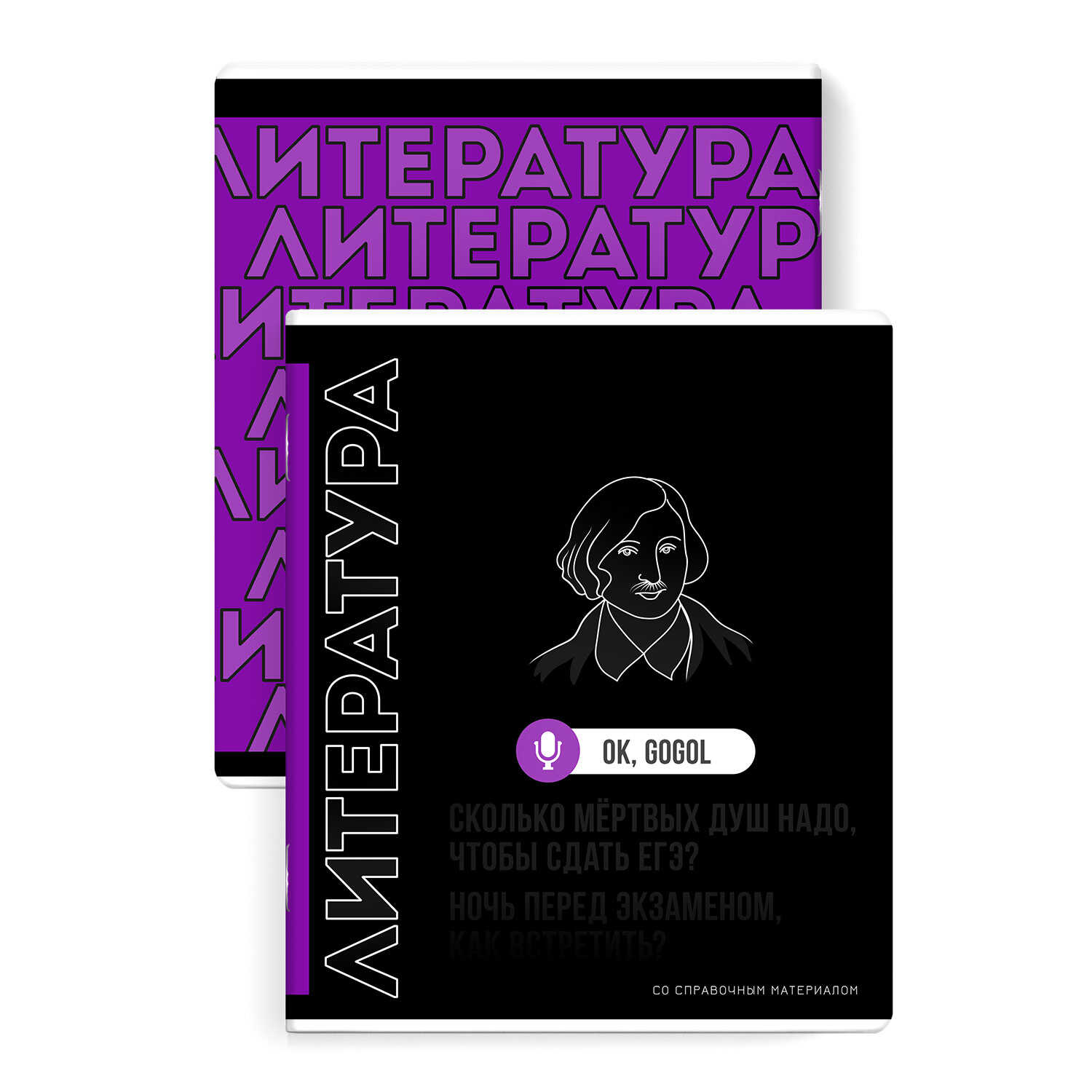 Тетрадь предметная Литература 48листов линия ФЕНИКС Фразы с характером, арт. 67506