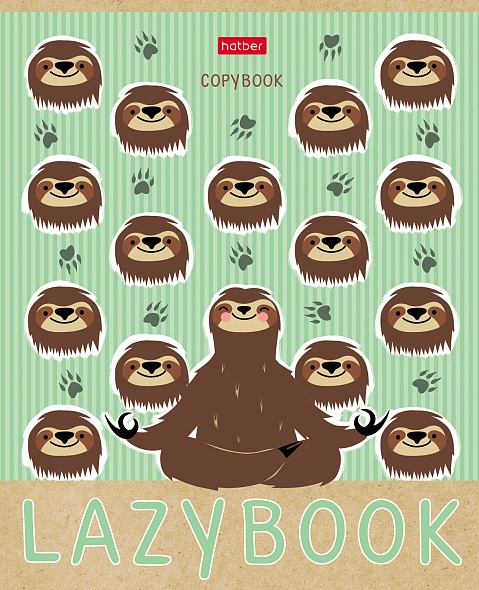 Тетрадь А5 24л клетка ХАТБЕР ZOO book, арт. 24Т5В1