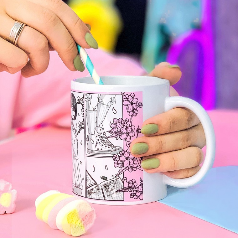 Кружка 330 мл Spring in Japan в подарочной коробке, арт. КР-316 