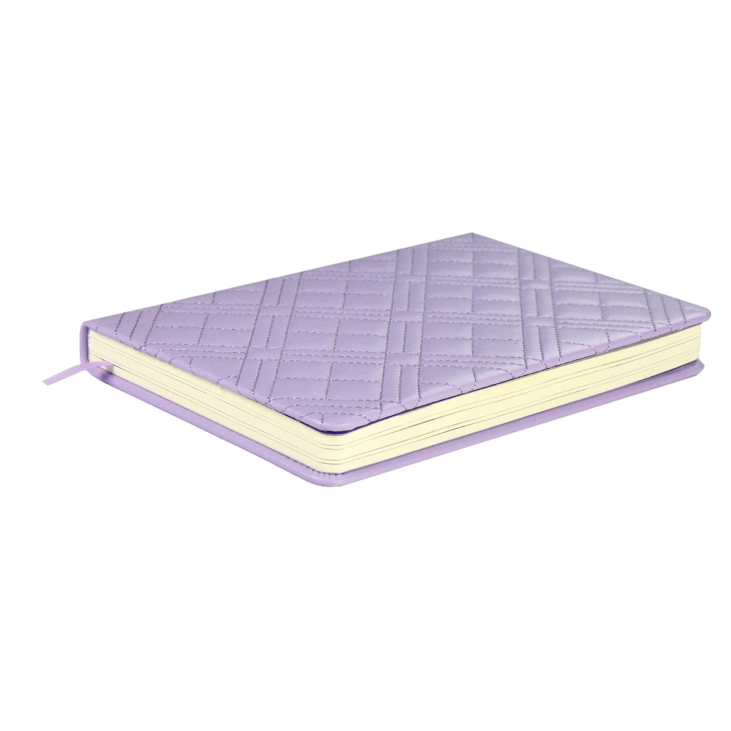 Ежедневник недатированный А5 ФЕНИКС Escalada Лайка от Кутюр кремовый блок искусственная кожа сиреневый , арт. 63967