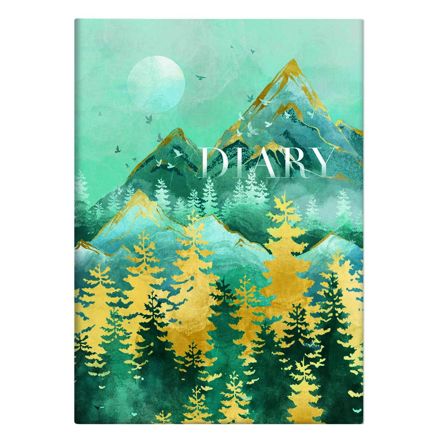 Ежедневник недатированный А5 ФЕНИКС Diary В горах soft touch твердая обложка, арт. 61459