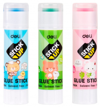 Клей карандаш 8г DELI с цветным индикатором, арт. E7165