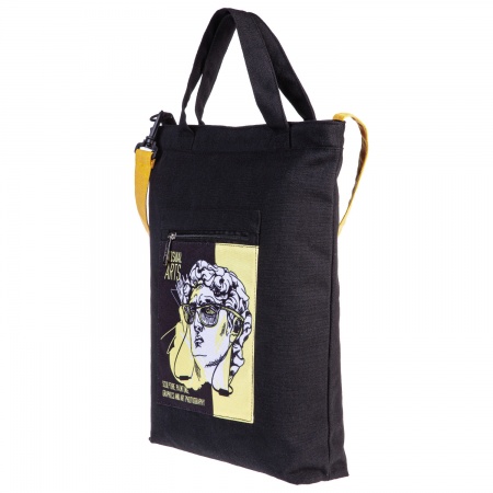 Сумка шоппер ХАТБЕР Visual Arts на молнии, арт. NSt_71012